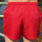 Short : "Rugby" unisexe - Rouge