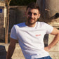 T-Shirt : "Festayres comme Cochons" - Blanc - Homme