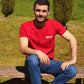T-Shirt : "Roi des Festayres" - Rouge - Homme