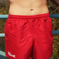 Short : "Rugby" unisexe - Rouge