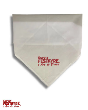 Bandana : "Esprit Festayre" - Blanc