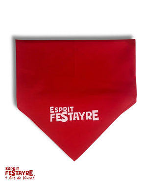 Bandana : "Esprit Festayre" - Rouge