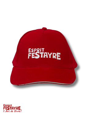 Casquette : "Esprit Festayre" - Rouge
