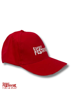 Casquette : "Esprit Festayre" - Rouge