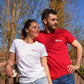 T-Shirt : "Roi des Festayres" - Rouge - Homme
