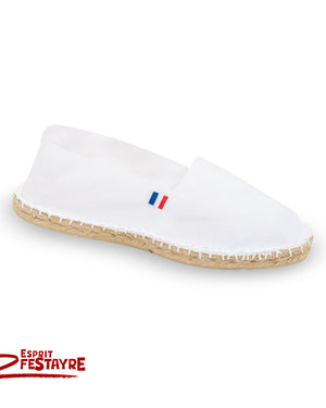Espadrilles unisexes - Blanches