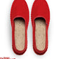Espadrilles unisexes - Rouge