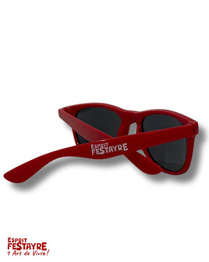 Lunettes : "Esprit Festayre" - Rouge