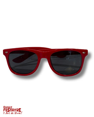 Lunettes : "Esprit Festayre" - Rouge